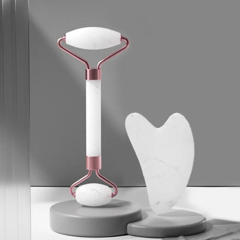 Face Roller and a Gua Sha Stone