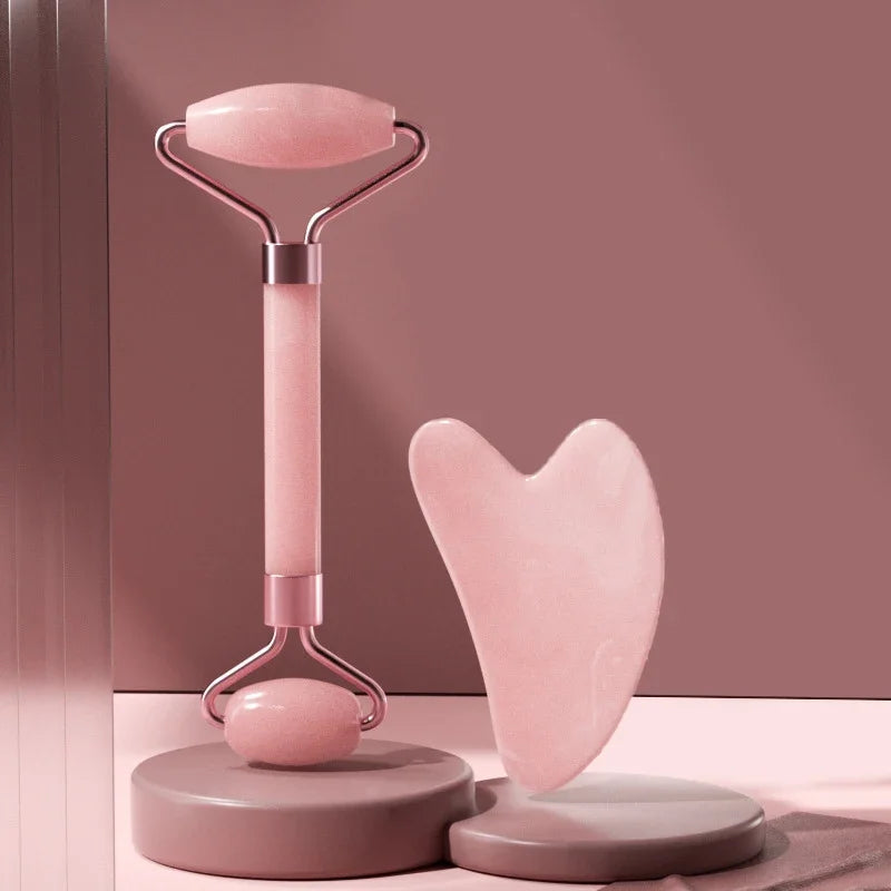 Face Roller and a Gua Sha Stone