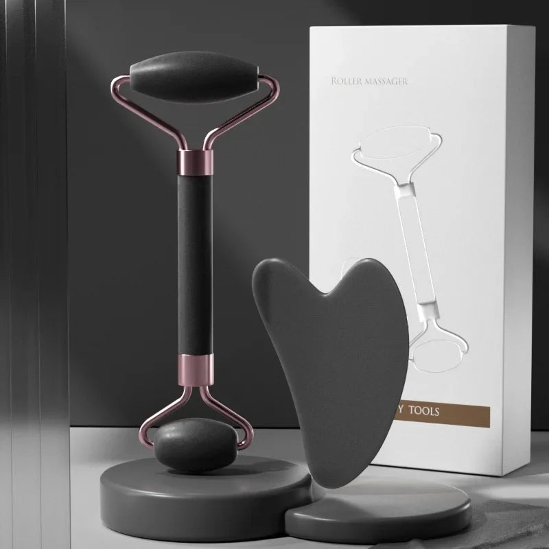 Face Roller and a Gua Sha Stone